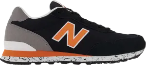 New Balance 515v3 'Black Vibrant Orange' sneakers, black