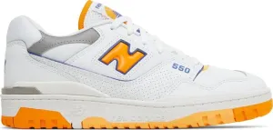 New Balance 550 'Lakers Pack - Vibrant Orange' Sneakers, White