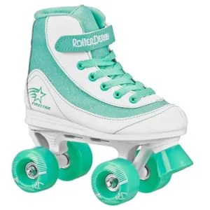 Roller Derby FireStar Youth Kids' Roller Skate - White/Mint (3)