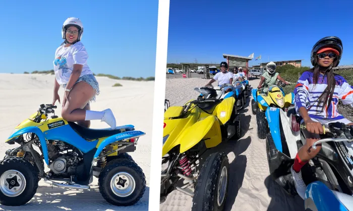 1-Hour guided quadbike experience for two with Thrill Seekers