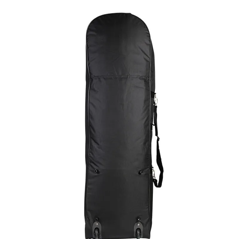 130x36x25cm Nylon Golf Aviation Bag Waterproof Portable Folding Travel Bag Cover with Wheels