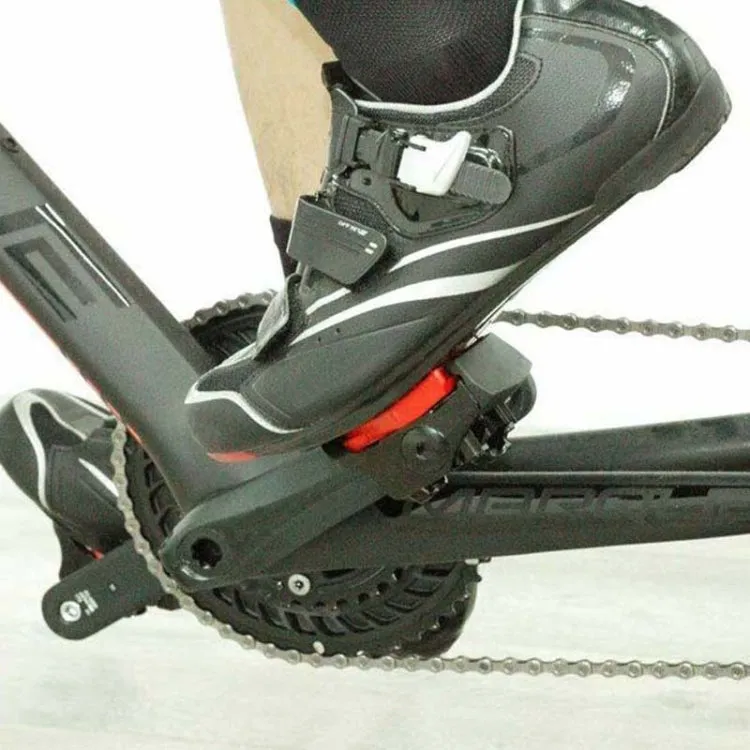 1pair Bicycle Pinch Group Combination Screw Highway Car Riding Shoes Bicycle Lock Tablet(Black)