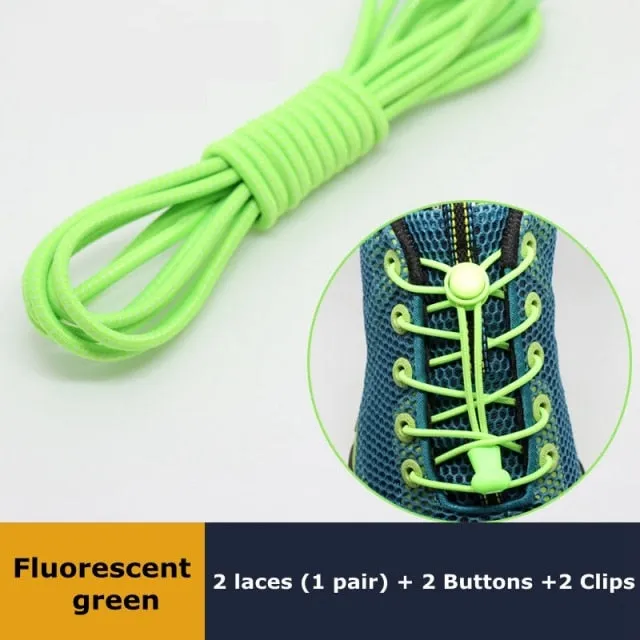 1Pair Hands Free Lazy Shoelaces