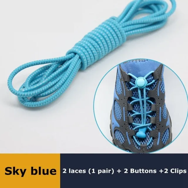 1Pair Hands Free Lazy Shoelaces