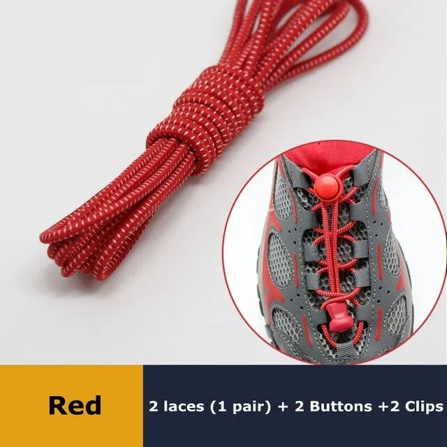 1Pair Hands Free Lazy Shoelaces