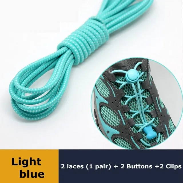 1Pair Hands Free Lazy Shoelaces