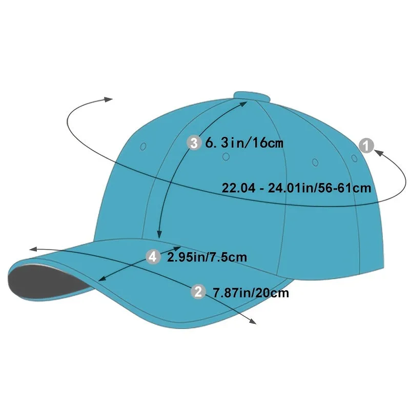 1pc Stylish Men's Baseball Cap with Vivid USA Embroidery - Fashionable Unisex Hat for Men and Women - Perfect for Outdoor Activities, Sports, and Casual Wear