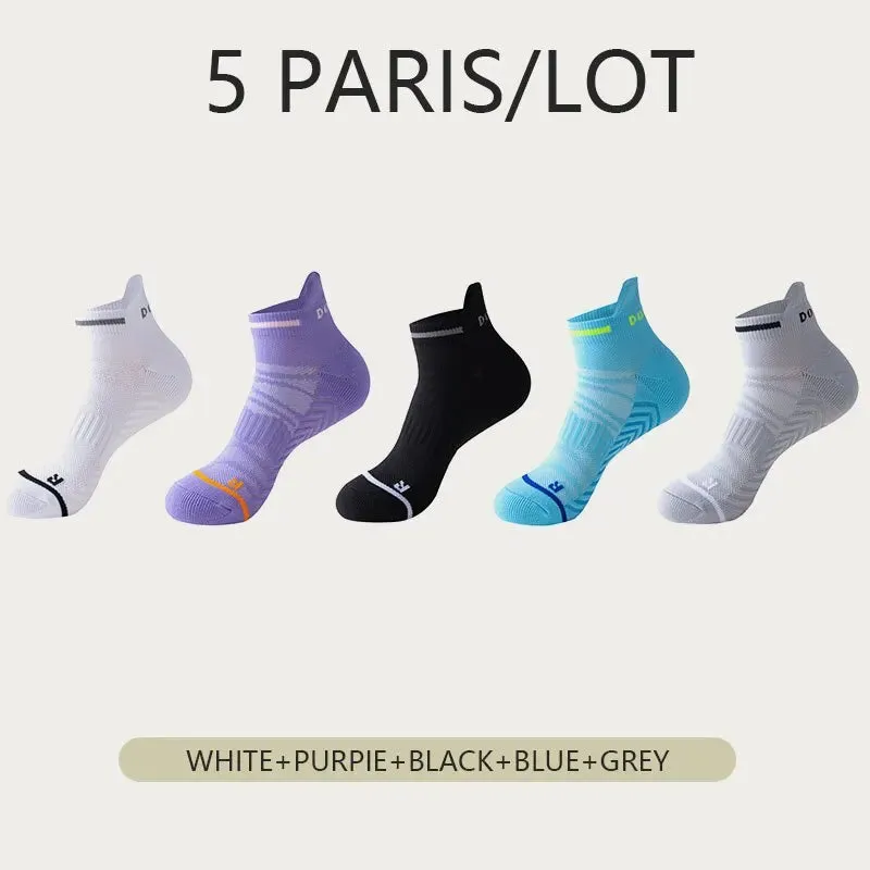 5 Pairs/Lot Women/Men Sport Socks Athletic