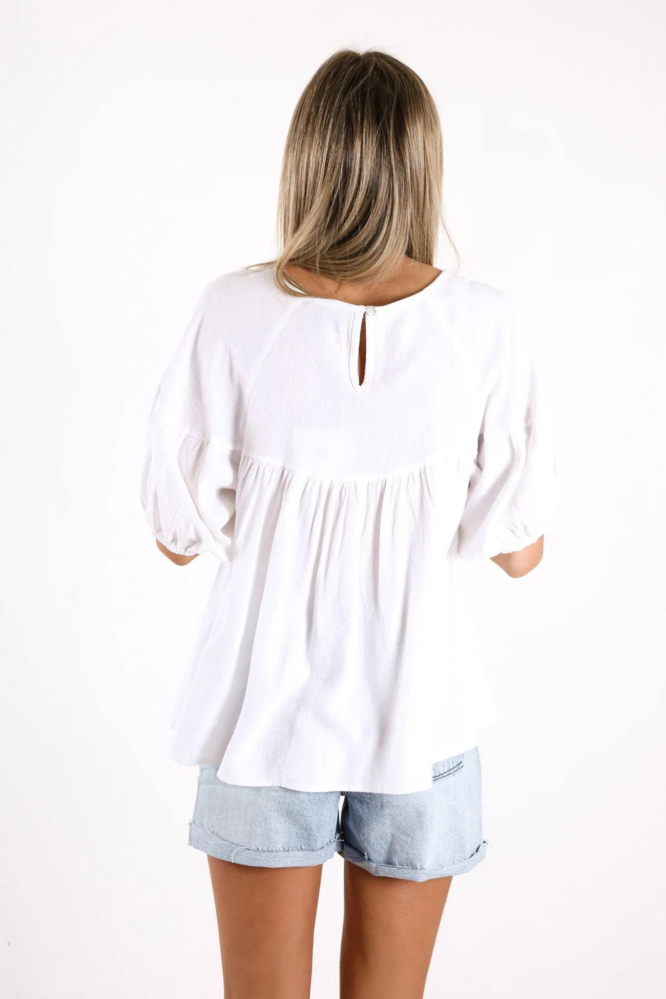 Addy Top White