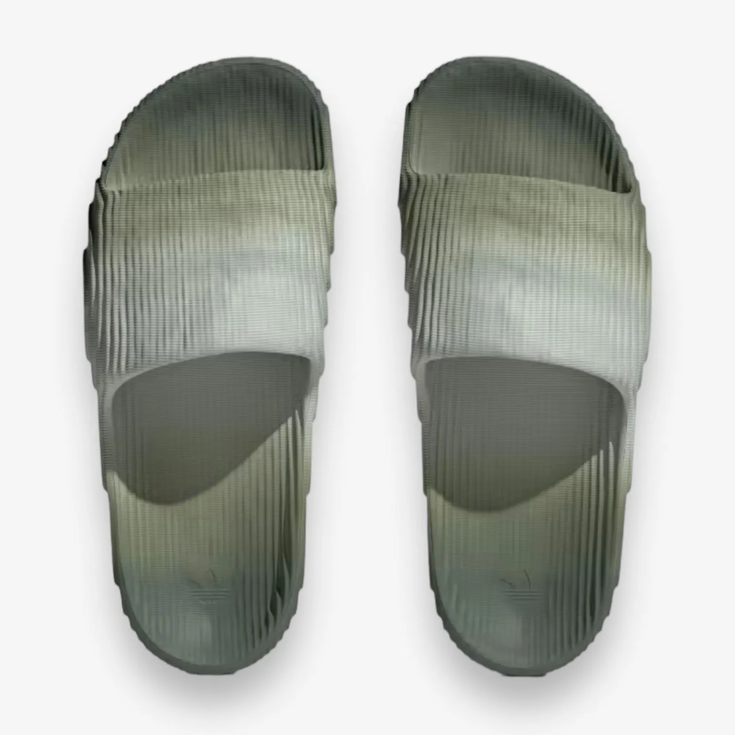 Adidas Adilette 22 Silver Green Core Black IG7494