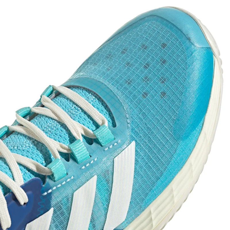 Adidas Adizero Ubersonic Womens Tennis Shoes - Turquoise / Off White