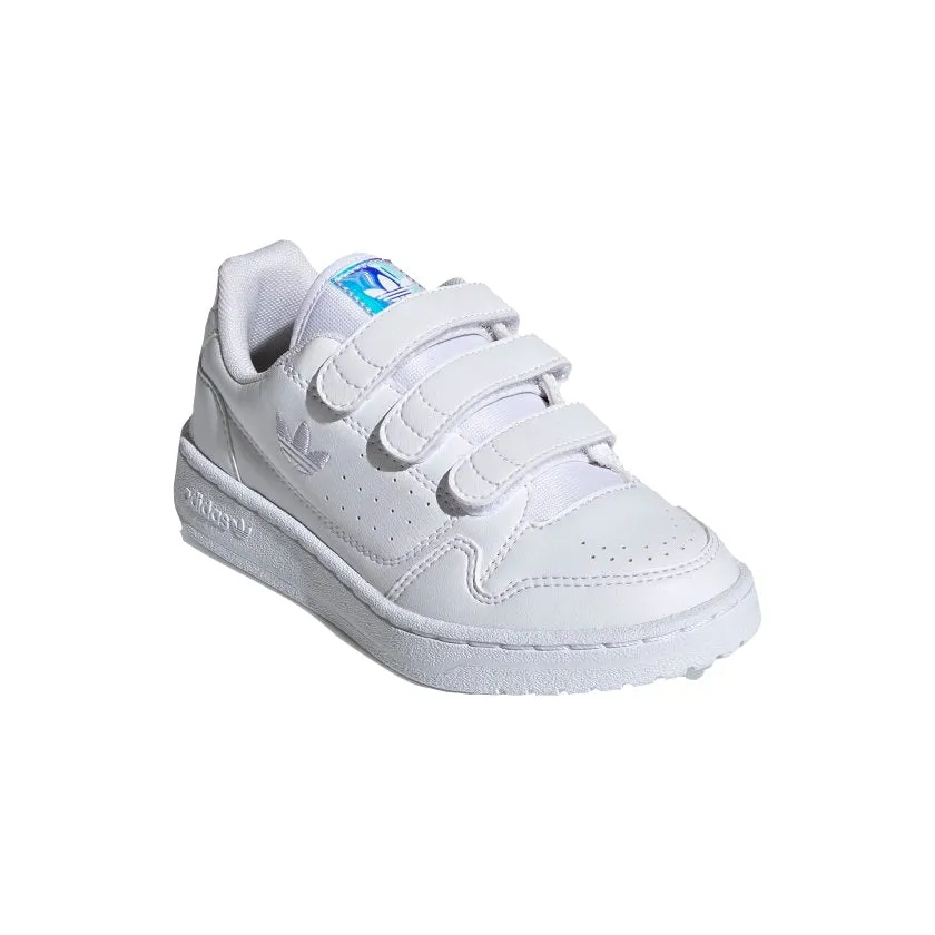 Adidas Originals scarpa sneakers da bambino NY 90 CF I FY9849 bianco