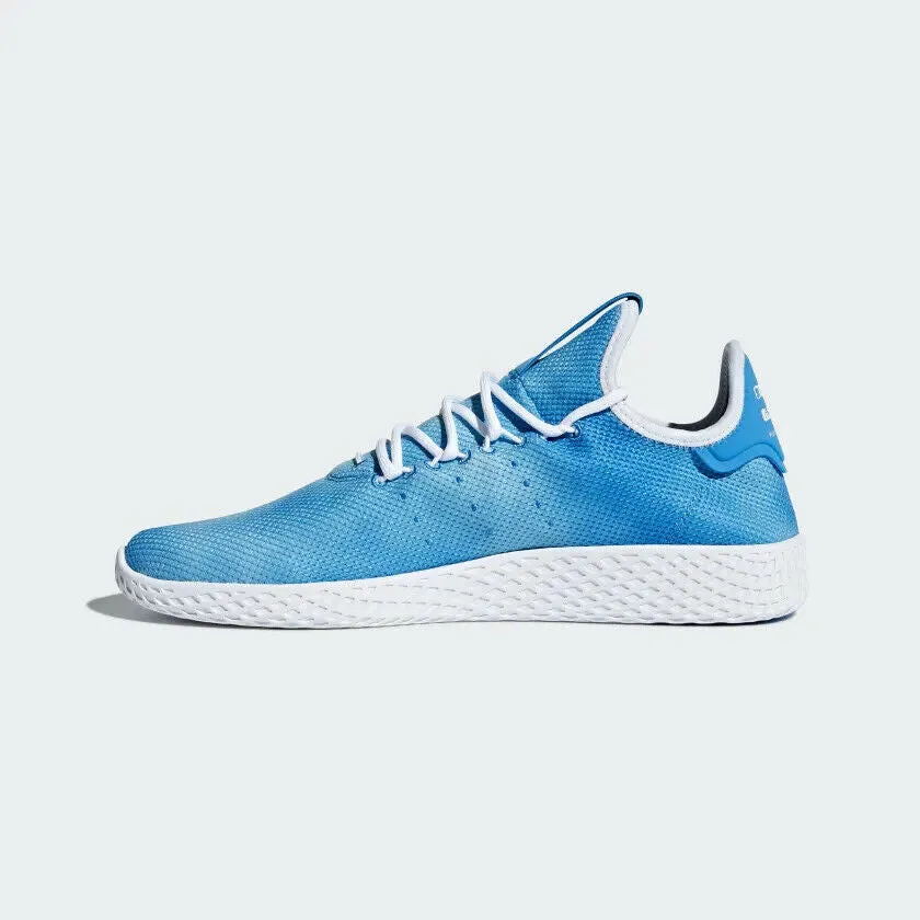 Adidas Pharrell Williams HU DA9618 Women's Bright Blue/White Tennis Shoes BS64