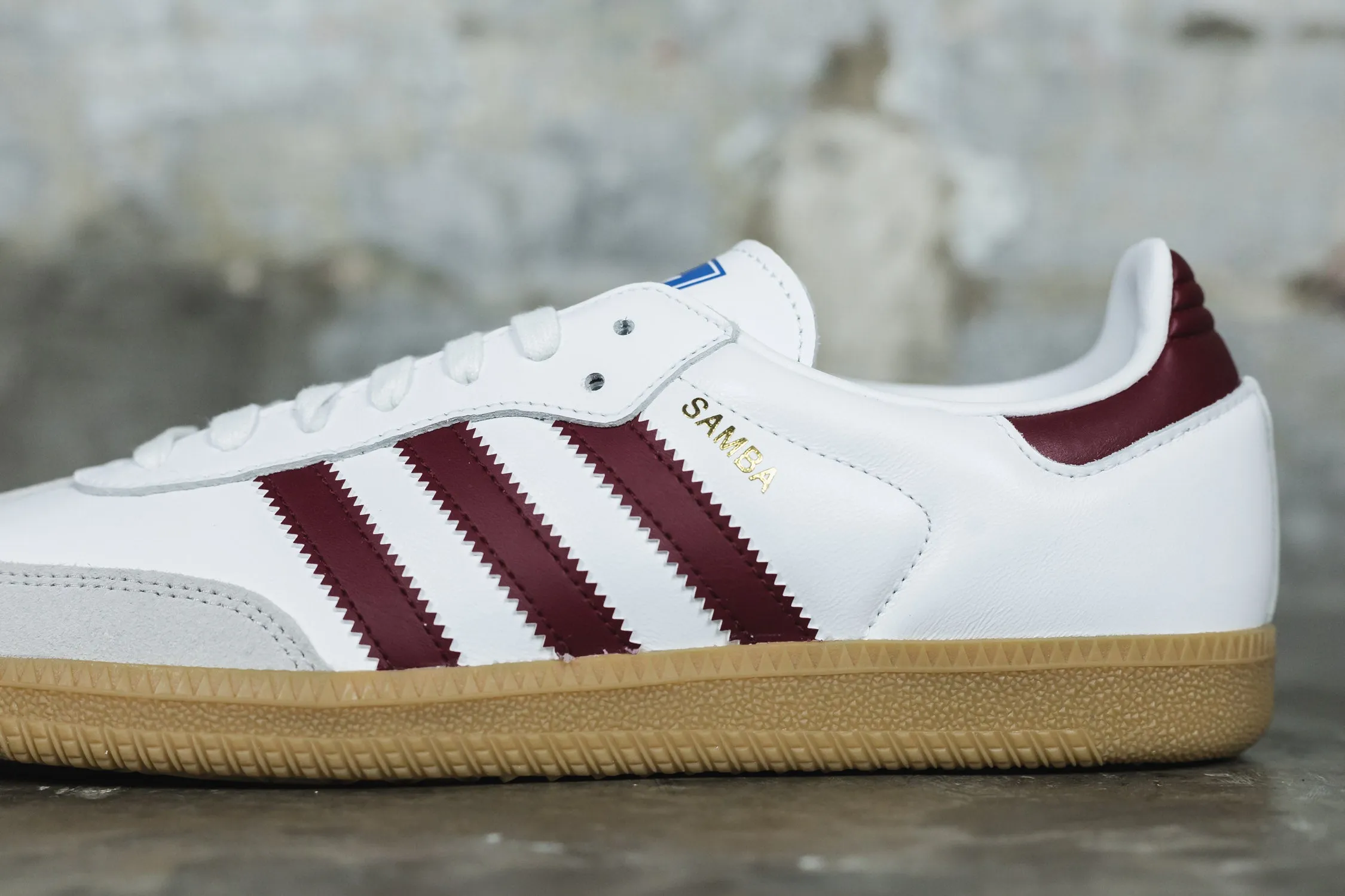 adidas Samba OG 'White Burgundy'