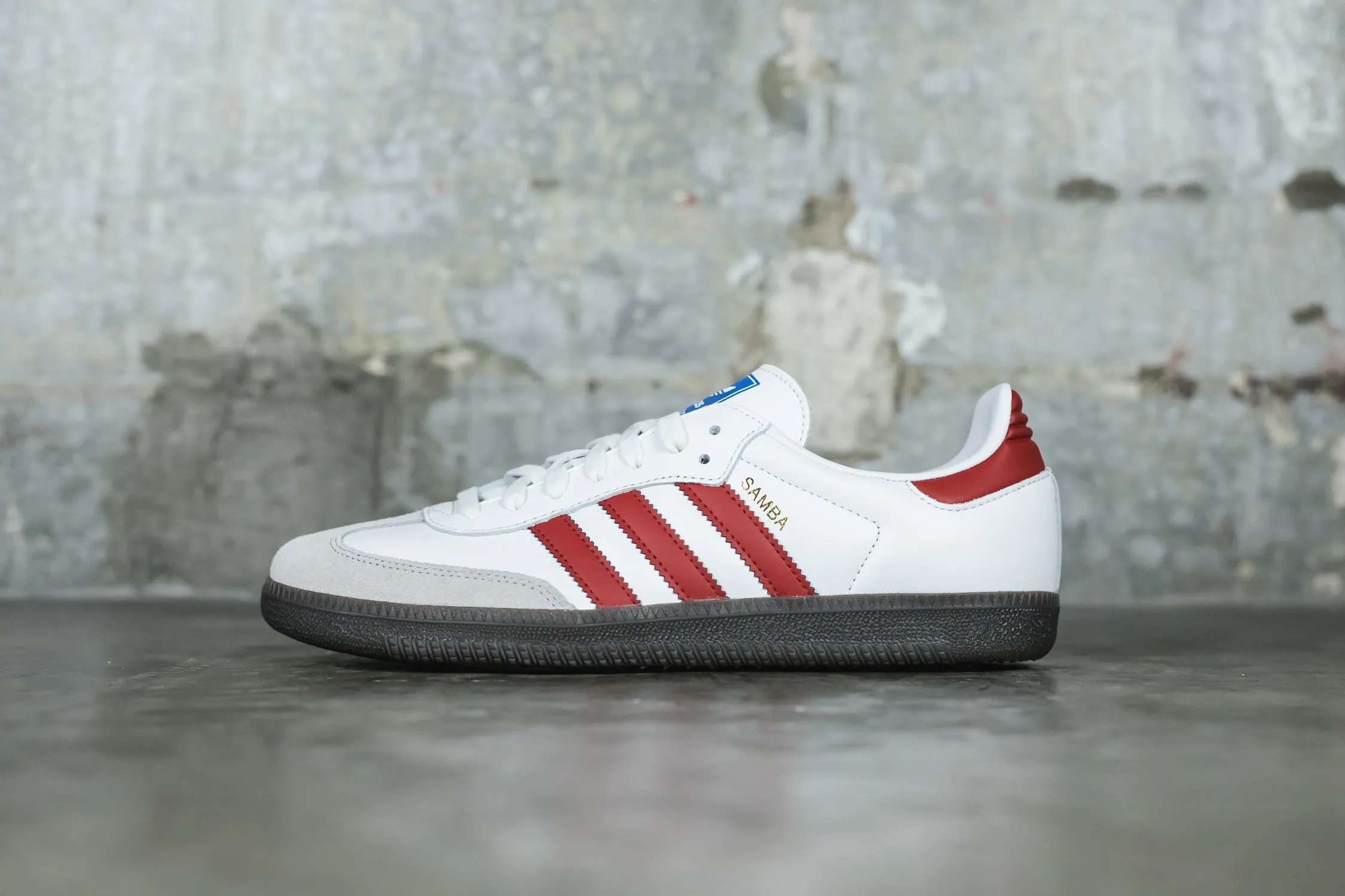 adidas Samba OG 'White Scarlet'