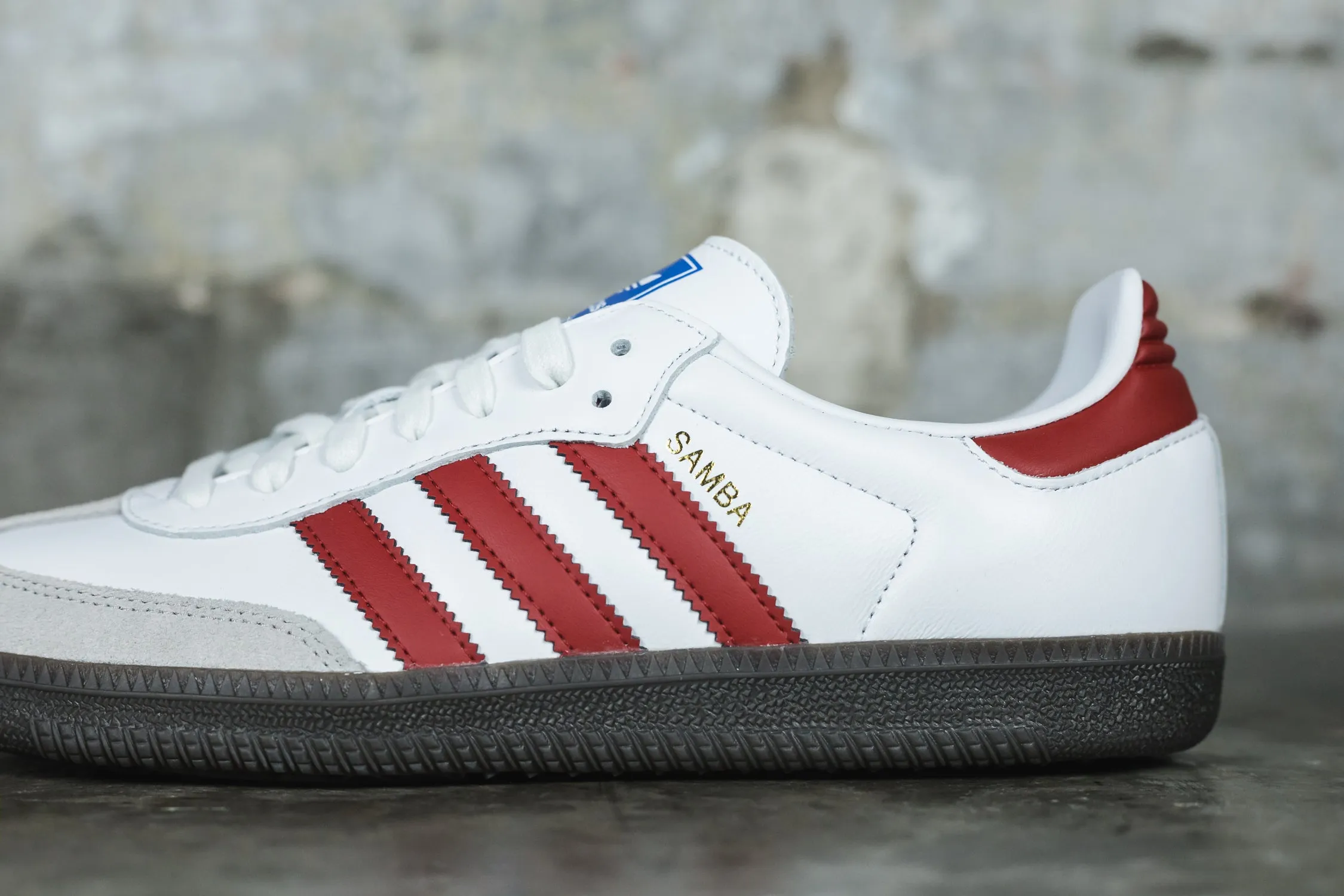 adidas Samba OG 'White Scarlet'