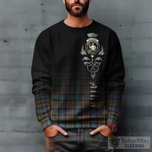 Aikenhead Tartan Sweatshirt Featuring Alba Gu Brath Family Crest Celtic Inspired