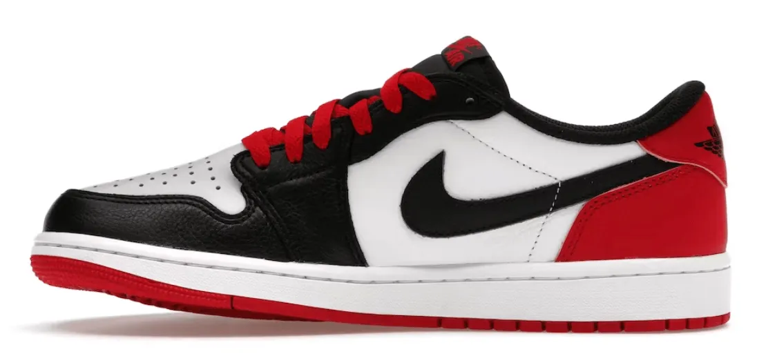 Air Jordan 1 Retro Low OG Black Toe (2023)