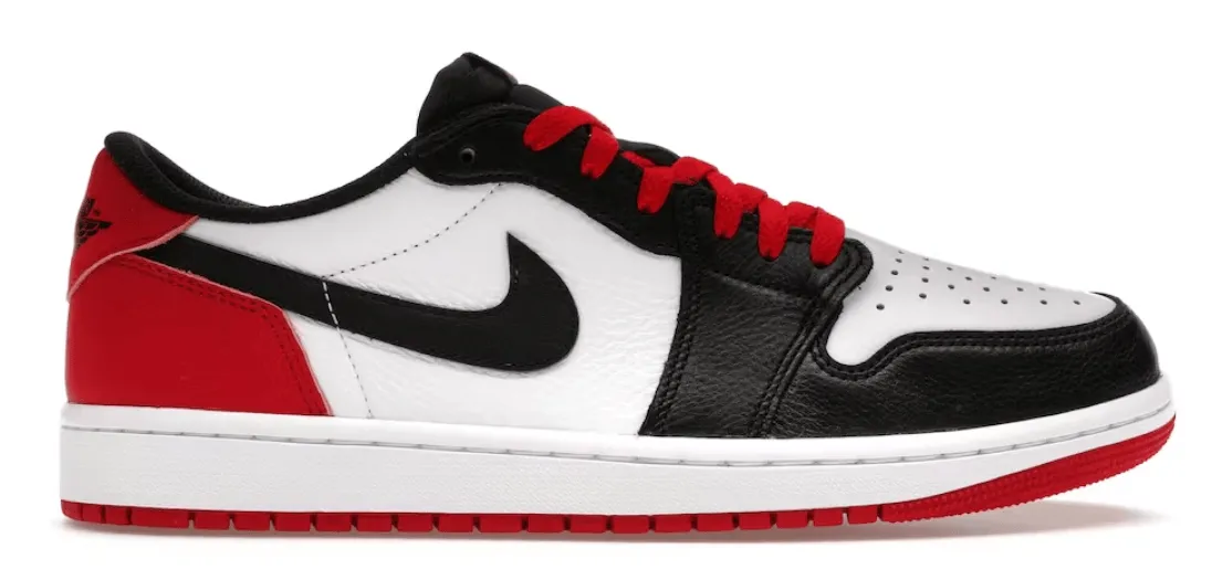 Air Jordan 1 Retro Low OG Black Toe (2023)