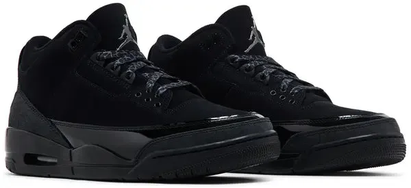 Air Jordan 3 Retro 'Black Cat' 2025 Sneakers for Men