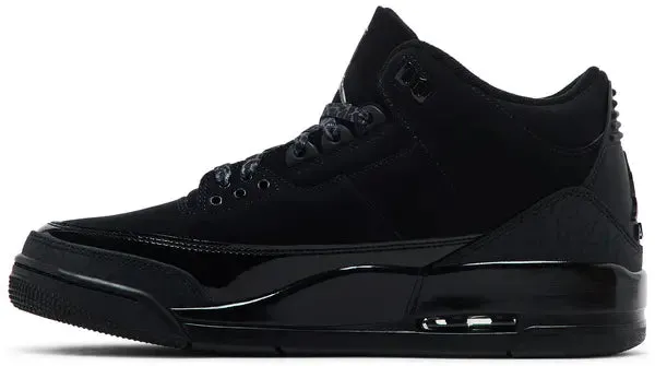 Air Jordan 3 Retro 'Black Cat' 2025 Sneakers for Men