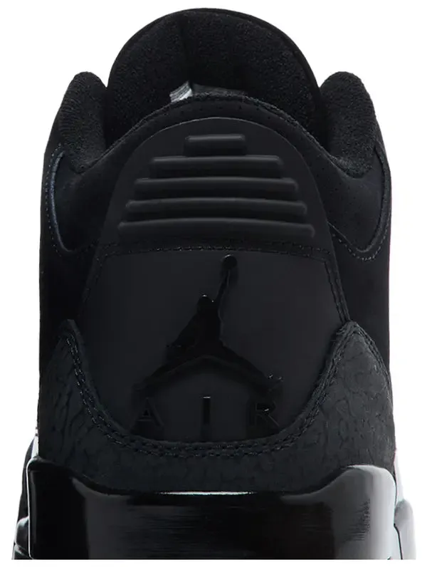 Air Jordan 3 Retro 'Black Cat' 2025 Sneakers for Men