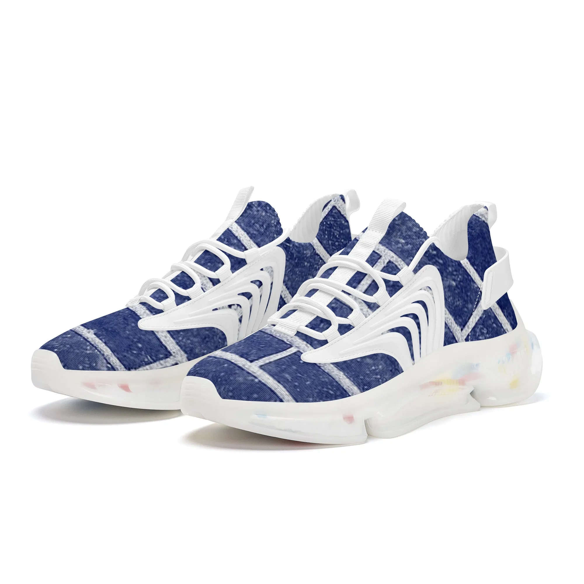 Air Max React Sneakers - White/Navy