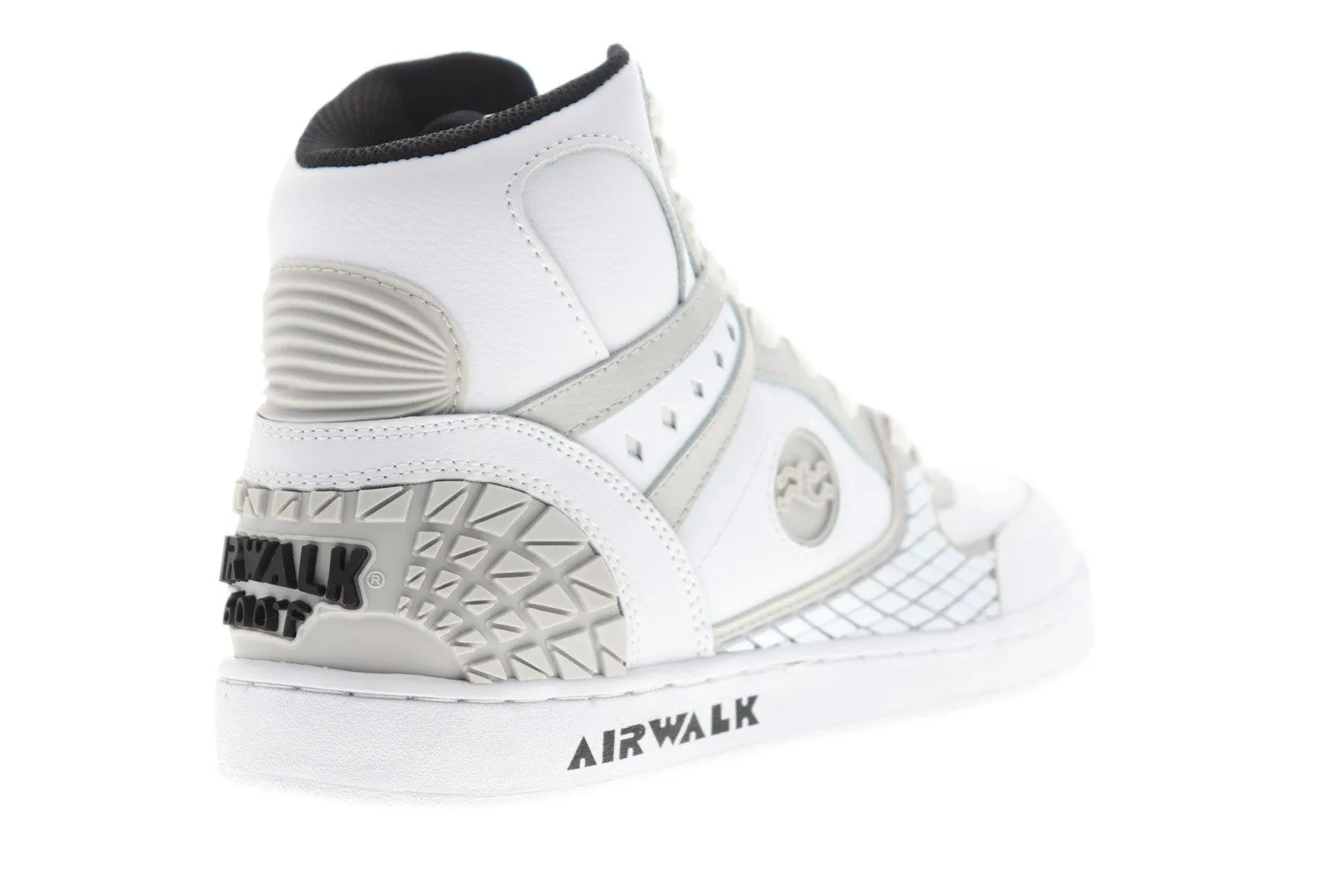 Airwalk Prototype 600 AW00226-100 Mens White Skate Sneakers Shoes