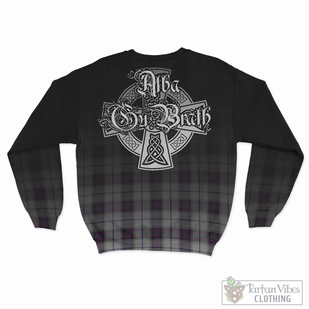 Alexander of Menstry Dress Tartan Sweatshirt Featuring Alba Gu Brath Family Crest Celtic Inspired