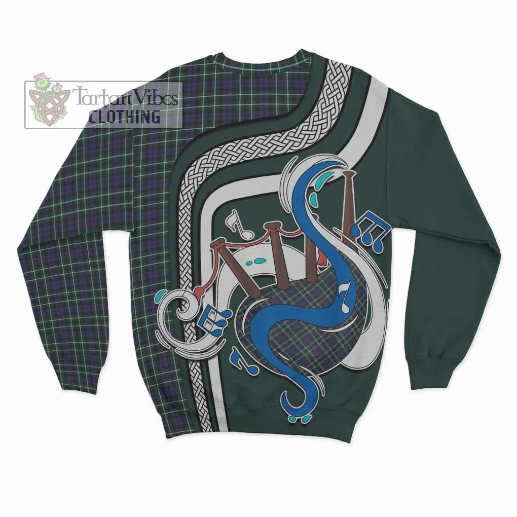 Allardice Tartan Sweatshirt with Epic Bagpipe Style