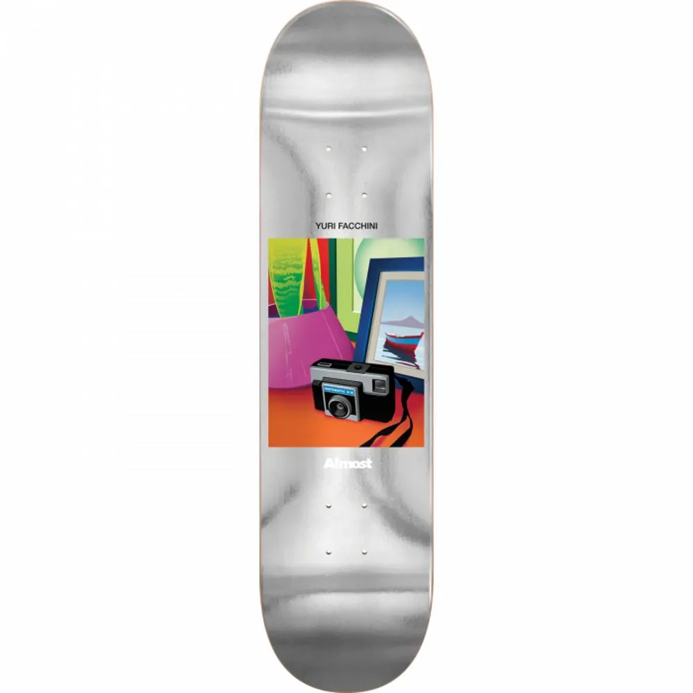 Almost Skateboards Facchini Life Stills 8.37 Skateboard Deck