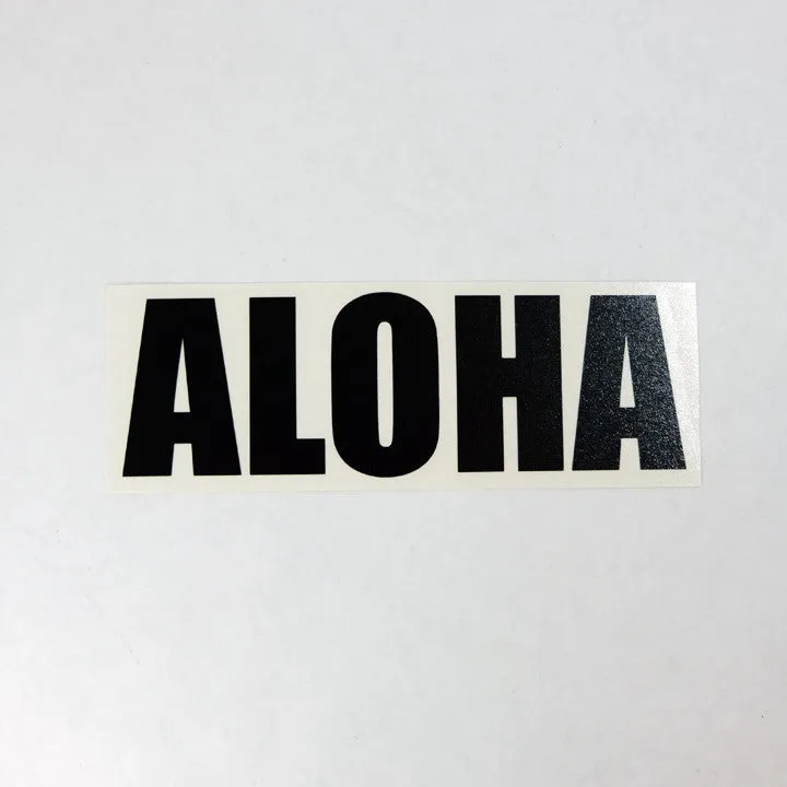 Aloha Impact Diecut Sticker