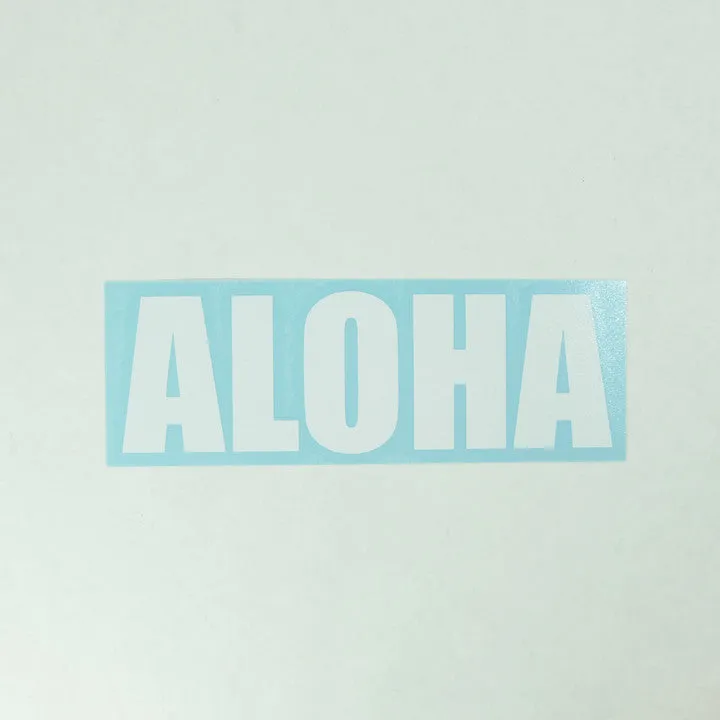 Aloha Impact Diecut Sticker