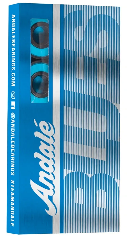 Andale Blue Skateboard Bearings