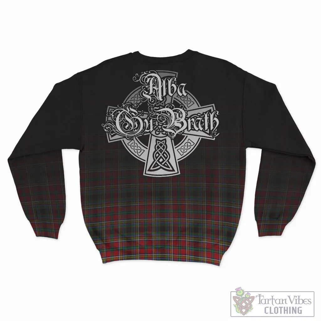 Anderson of Arbrake Tartan Sweatshirt Featuring Alba Gu Brath Family Crest Celtic Inspired