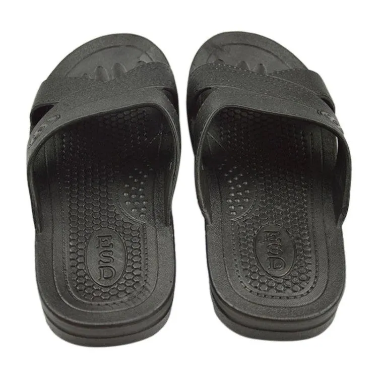 Anti-Static Non-Slip X-Shaped Slippers for Adults, Size 40