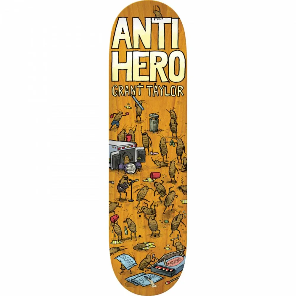 Antihero Taylor Roached Out 8.62" Skateboard Deck