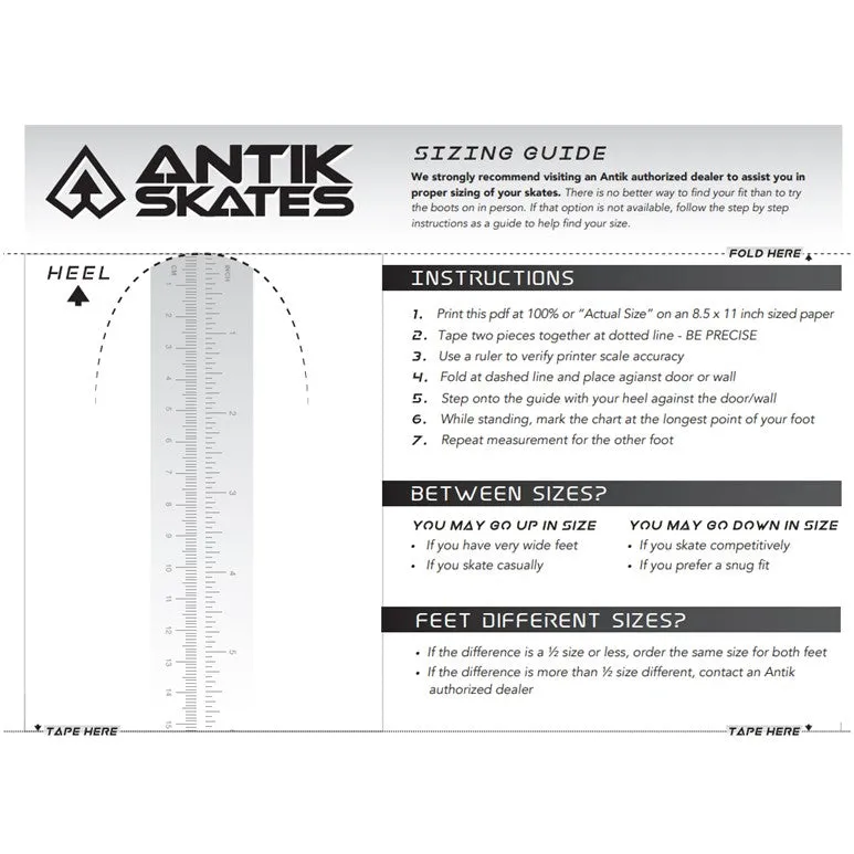 Antik Skyhawk Outdoor White Roller Skates