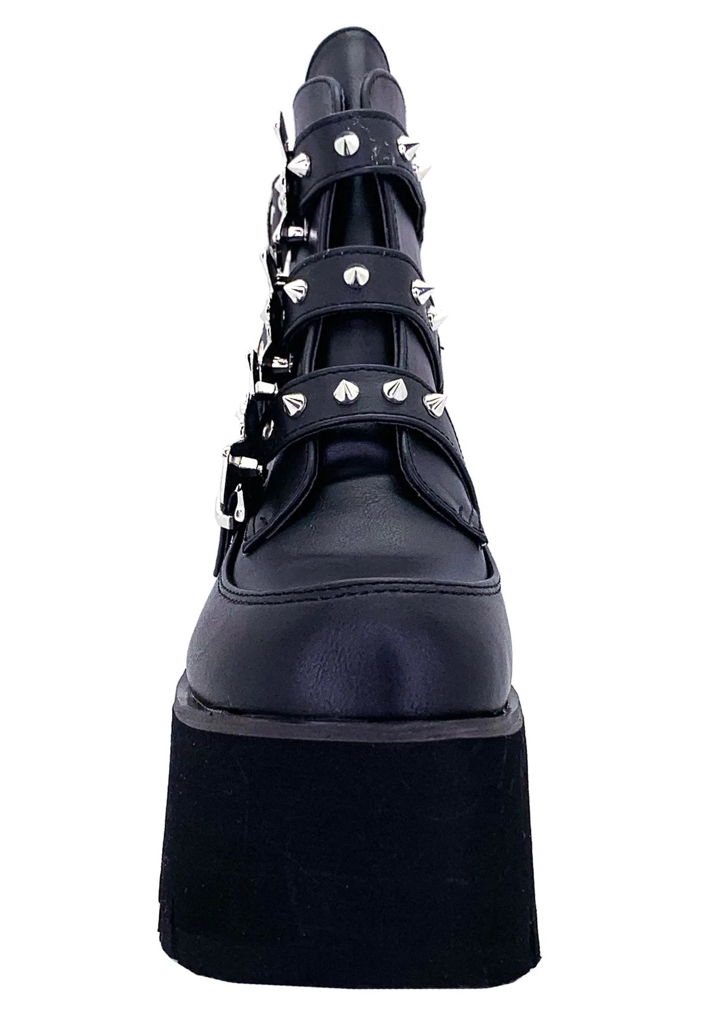 ASH 55 Bat Out of Hell Black Platform Boots