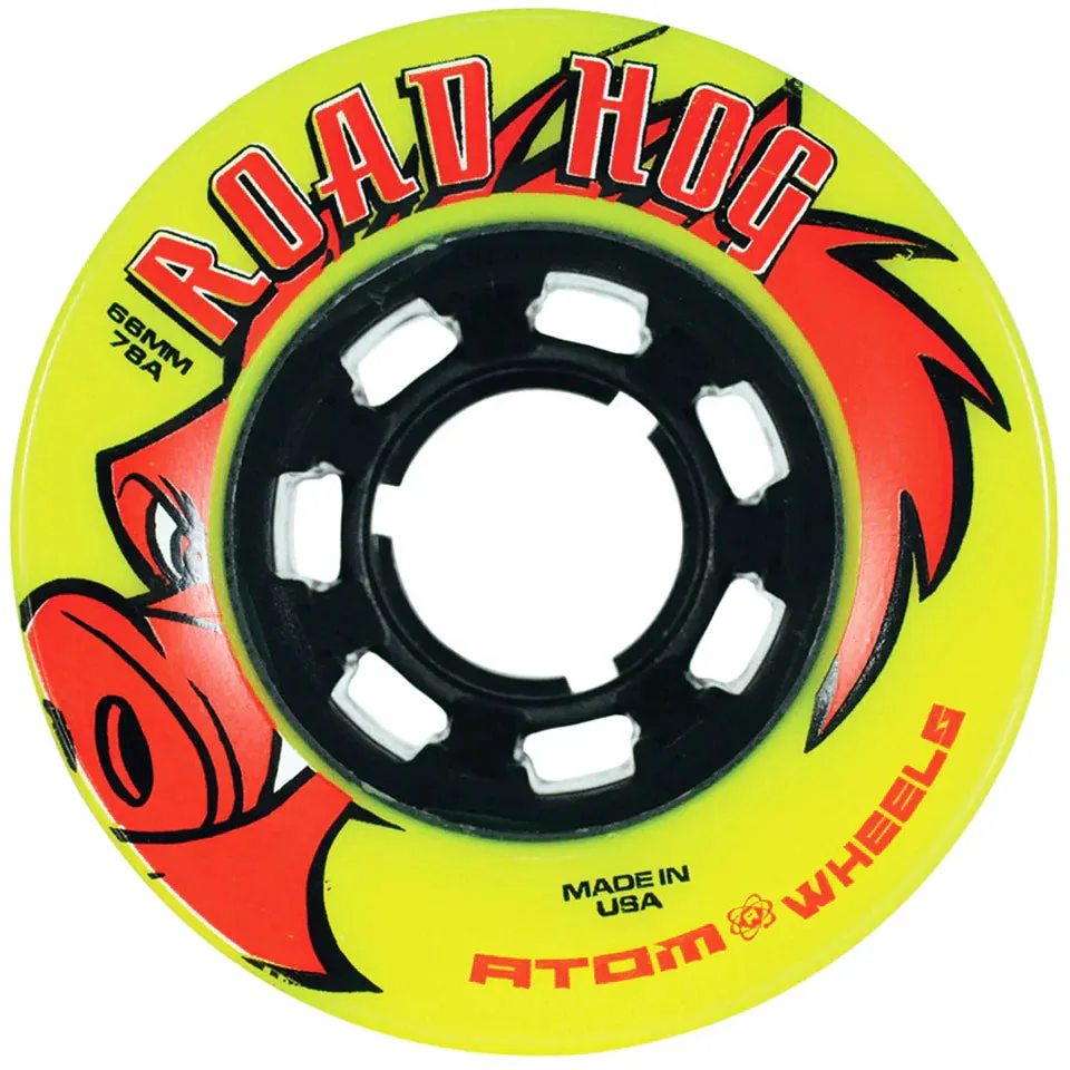 Atom Road Hog Wheels - 66m/78a (4pk)