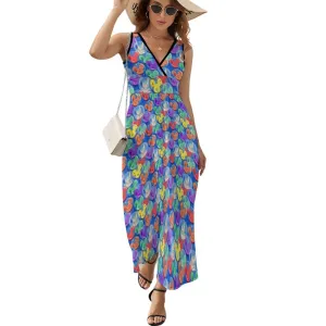 Balloon Collector Women's Long Sleeveless Dress