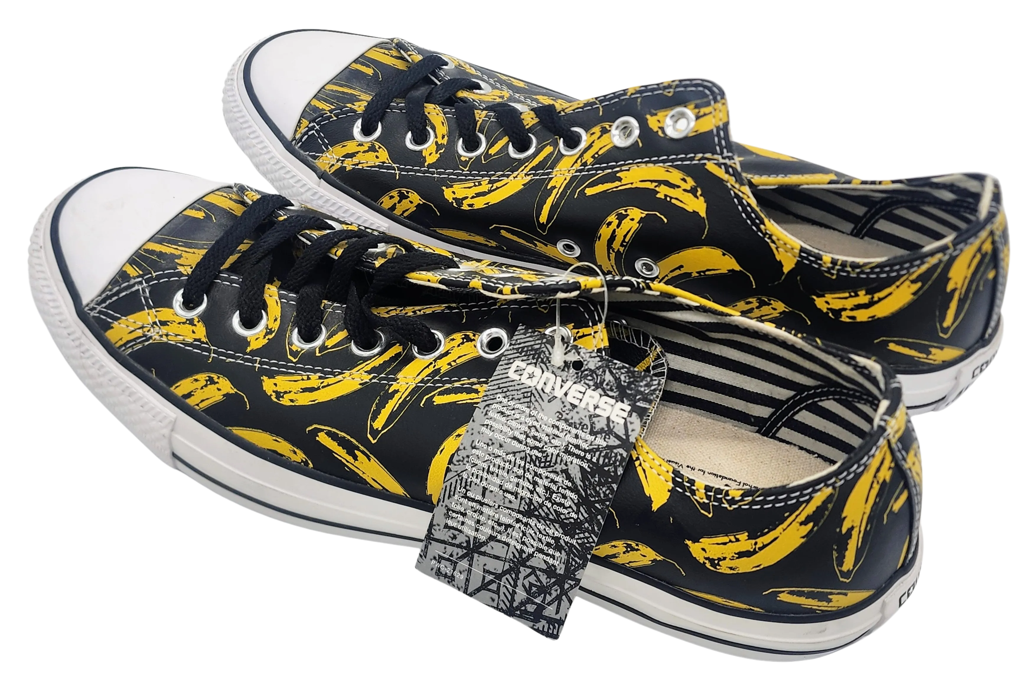 Banana Chuck Taylor Mens Size 12 Loose Shoe by Converse x Andy Warhol