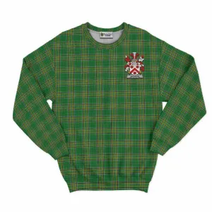 Bannon Irish Clan Tartan Sweatshirt with Coat of Arms