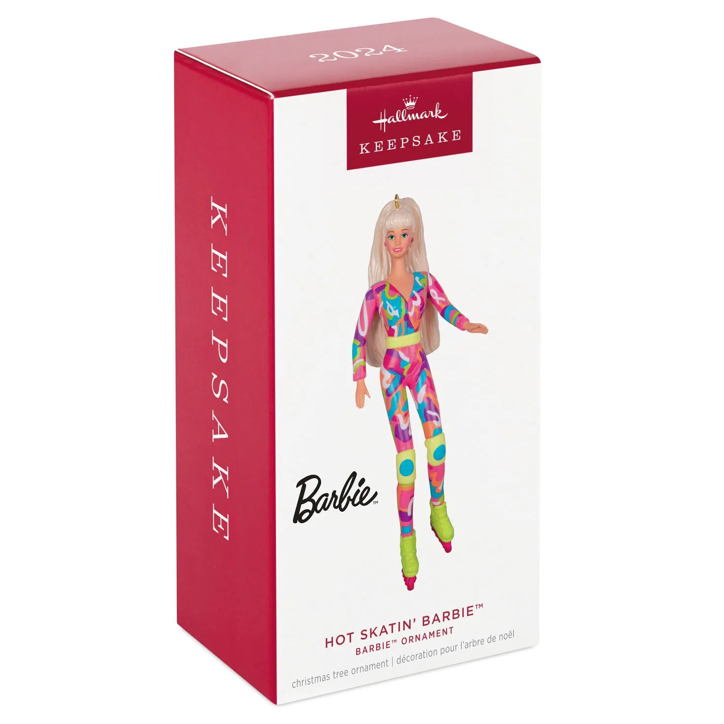 Barbie™ Hot Skatin' Barbie™ — 2024 Hallmark Keepsake Christmas Ornament