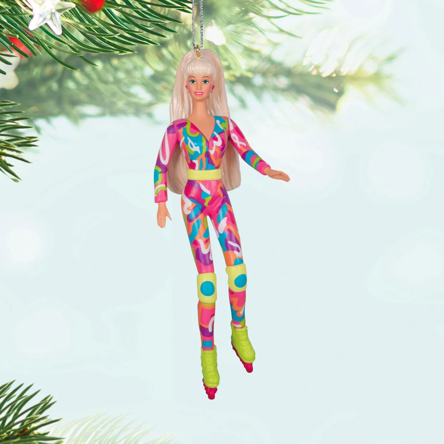 Barbie™ Hot Skatin' Barbie™ — 2024 Hallmark Keepsake Christmas Ornament