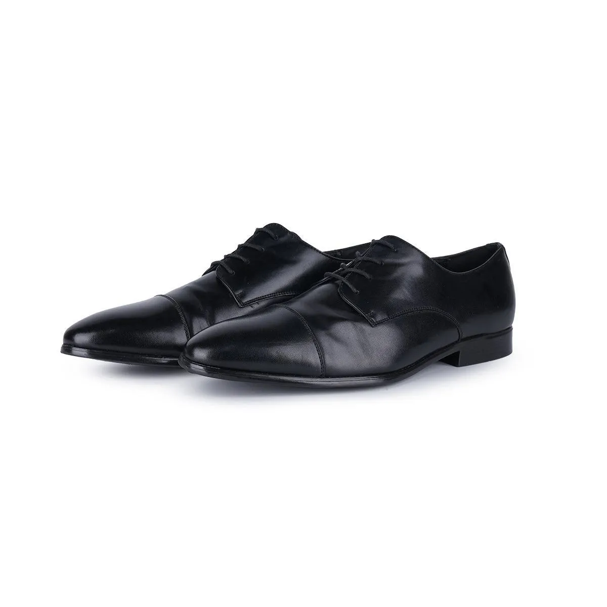 Bata Formal Lace Ups Leather Black Colour For Men