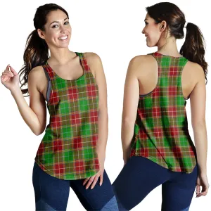 Baxter Modern Tartan Women Racerback Tanks