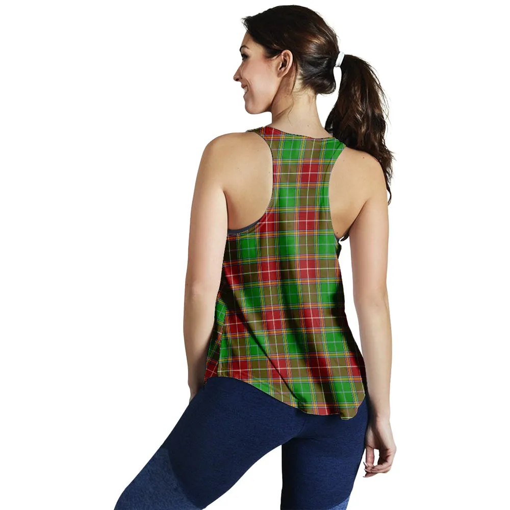 Baxter Modern Tartan Women Racerback Tanks