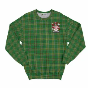 Bergin Irish Clan Tartan Sweatshirt with Coat of Arms