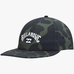 Billabong Men's Arch Team Print Cap Green